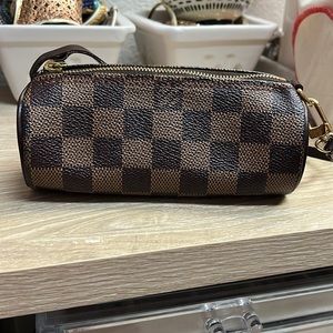 Louis Vuitton Papillon Pochette in Damier Ebene